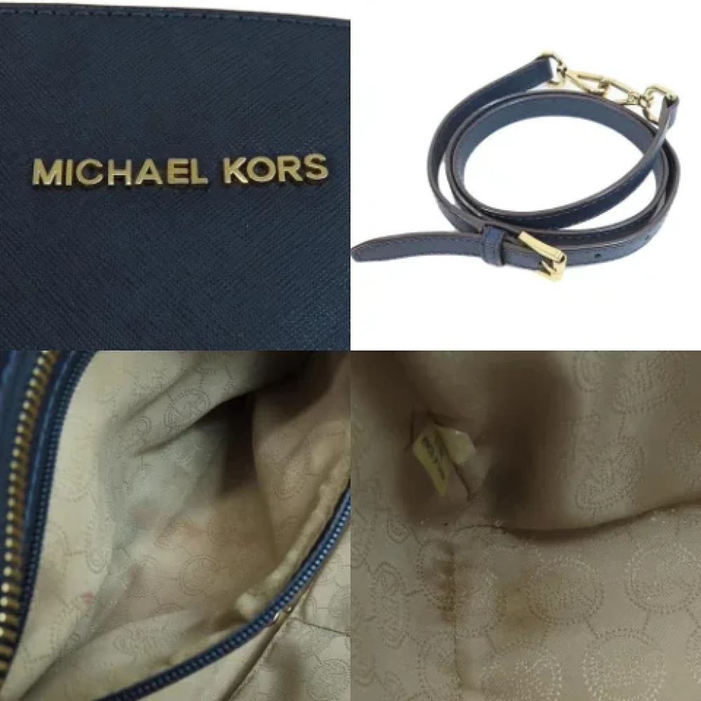 Michael Kors Pre-owned Plastic handbags Blue Dames
