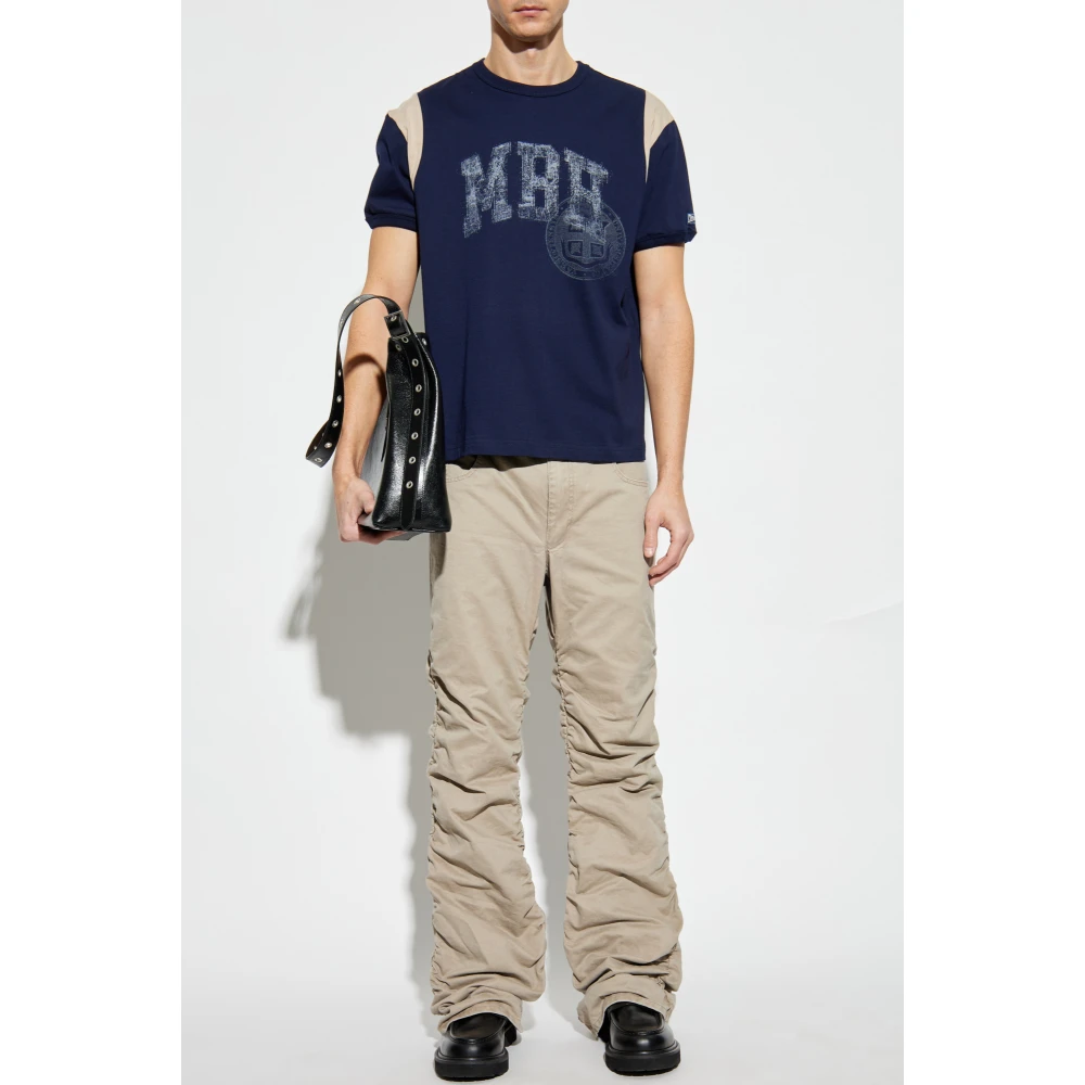Misbhv T-shirt met logo Blue Heren