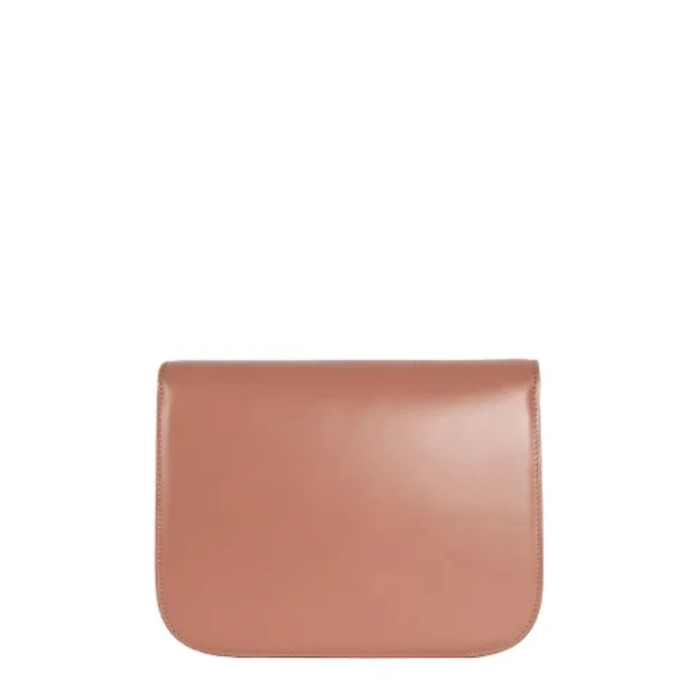 Celine Vintage Pre-owned Leather celine-bags Pink Dames