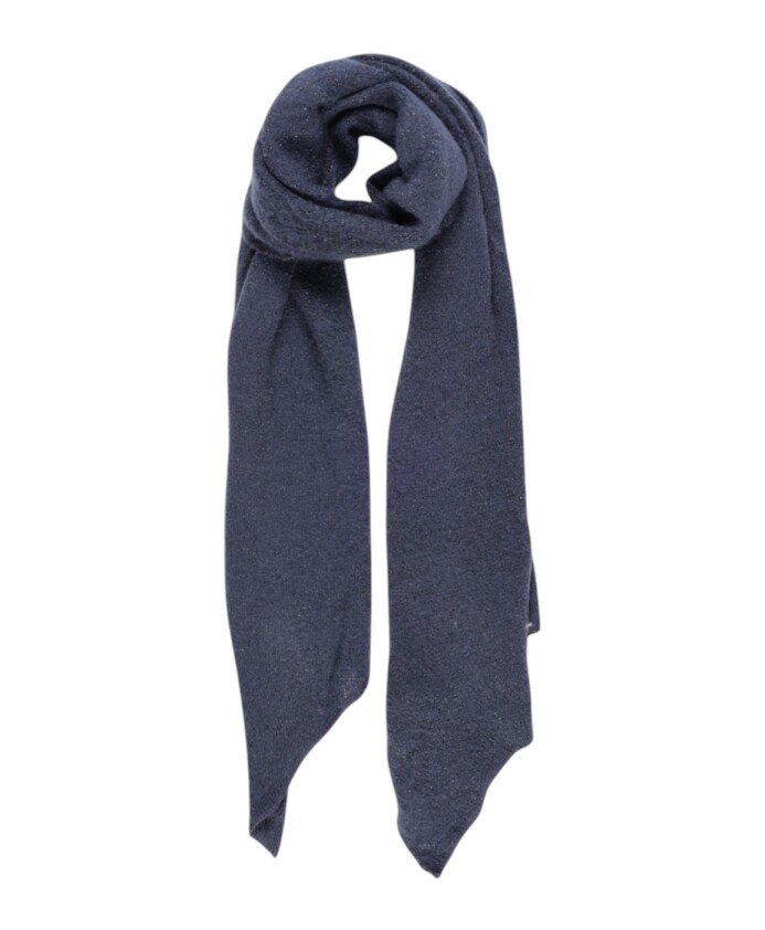 blauwe-textuur-gebreide-lurex-sjaal