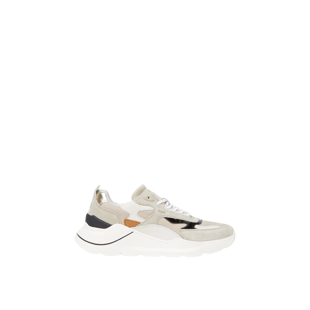 D.a.t.e. Women's Beige Trainers - Sneakers - 3 Uk - Shoes