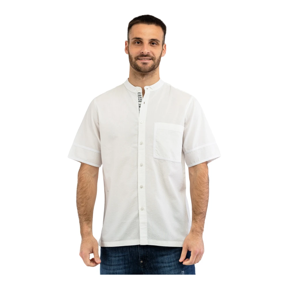 Shirts > Short Sleeve Shirts - - Bikkembergs - Modalova
