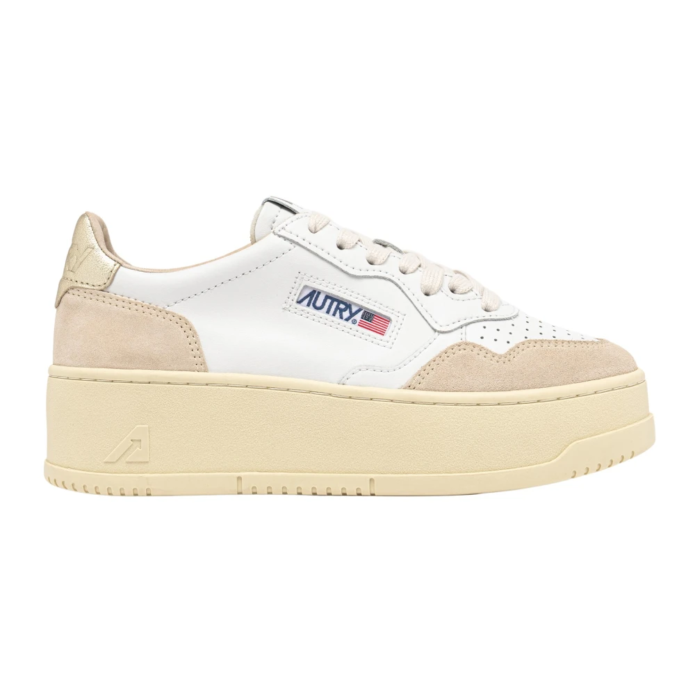 Autry Medalist Platform Low Sneakers Dames Schoenen Veelkleurig Multicolor