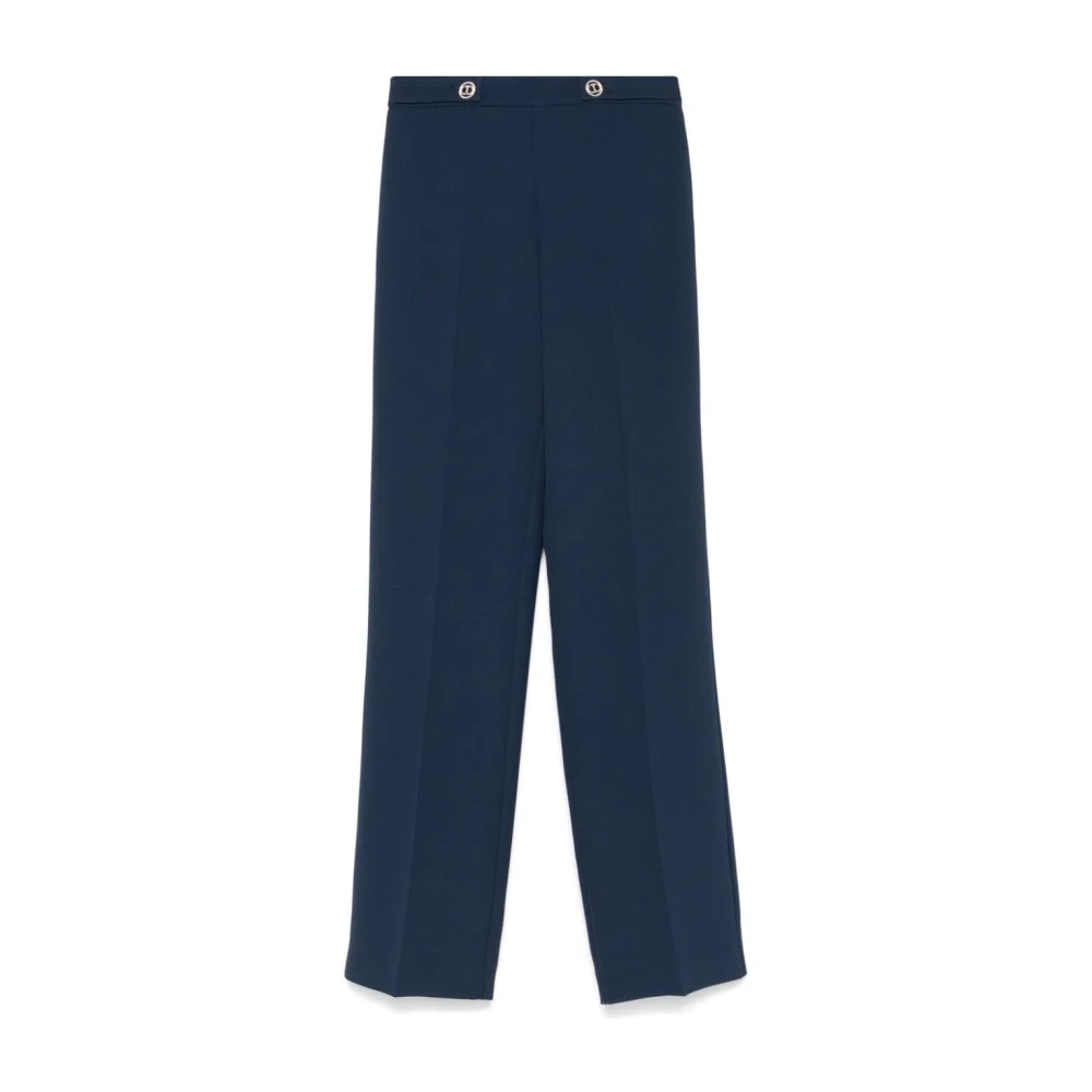 Twinset Blauwe Broek Set Blue Dames