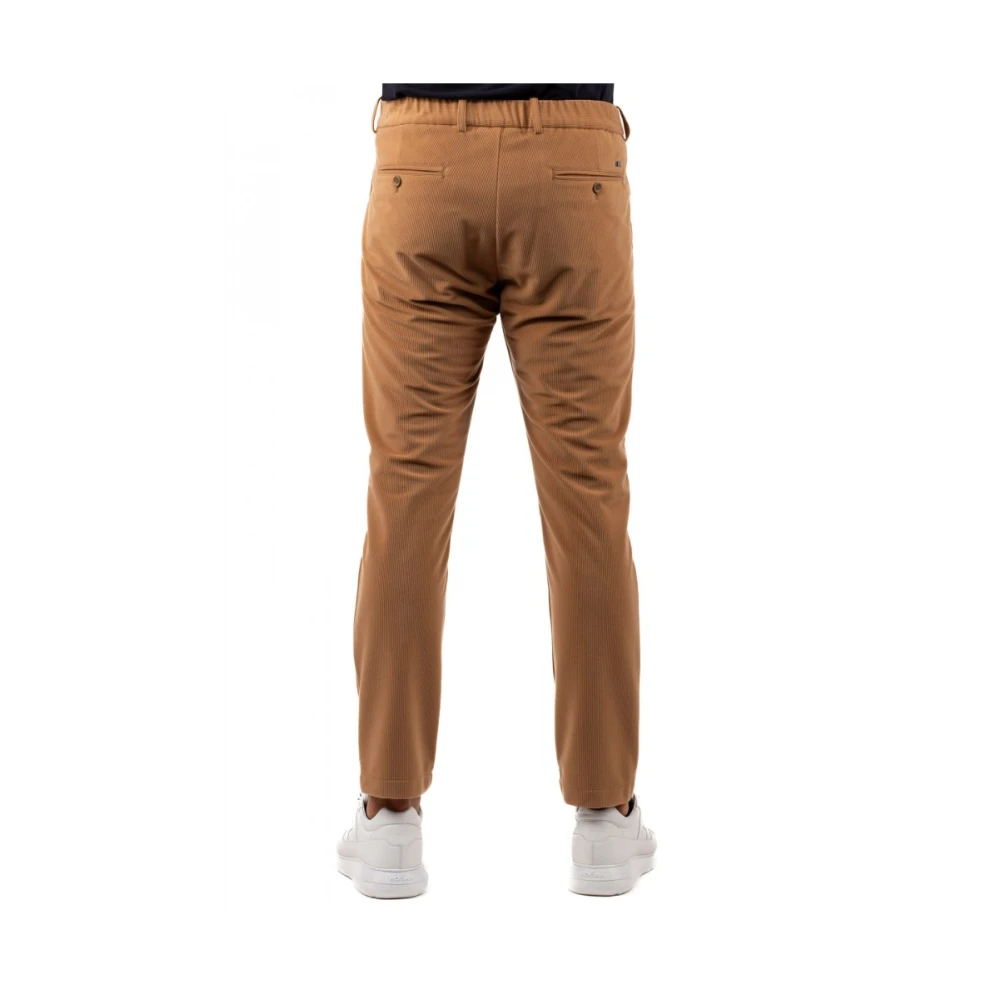 Herno Slim-fit Broek Brown Heren