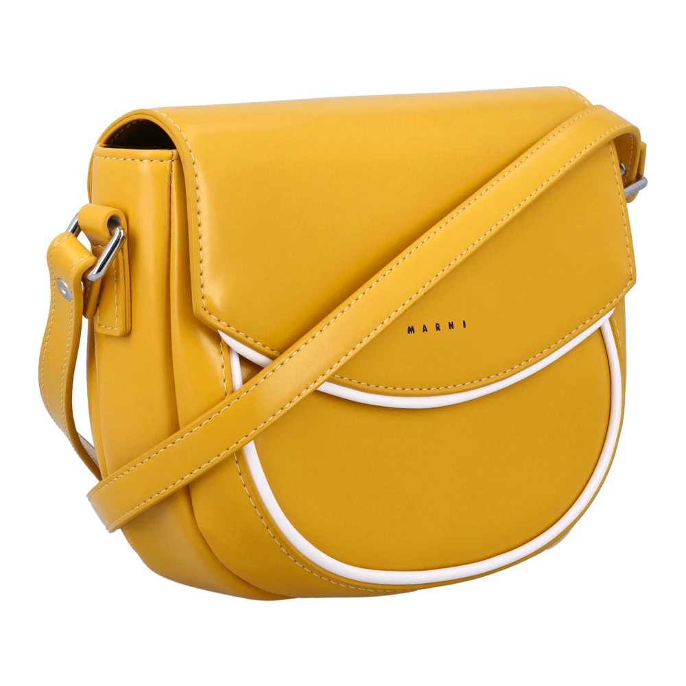 Marni Stijlvolle Crossbody Tas voor Dagelijks Gebruik Yellow Dames