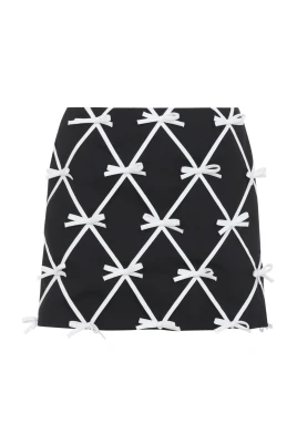Bow Mini Skirt