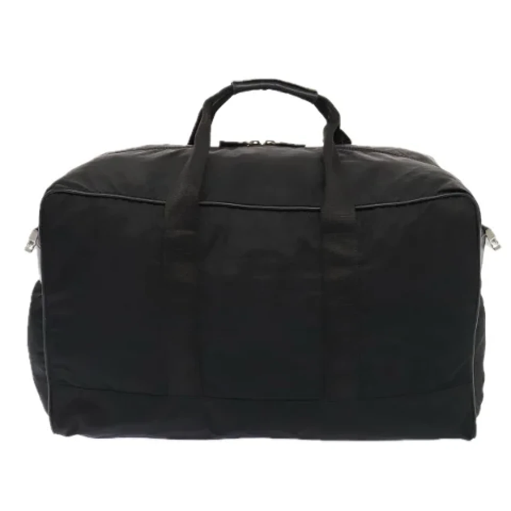 Prada Vintage Pre-owned Nylon prada-bags Black Dames