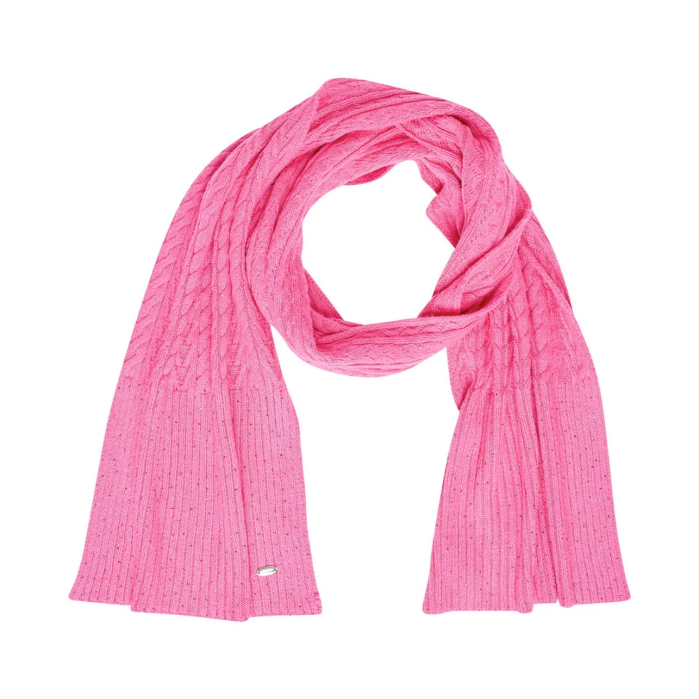 HV Polo Stijlvolle Winter Sjaal Jas Pink Dames