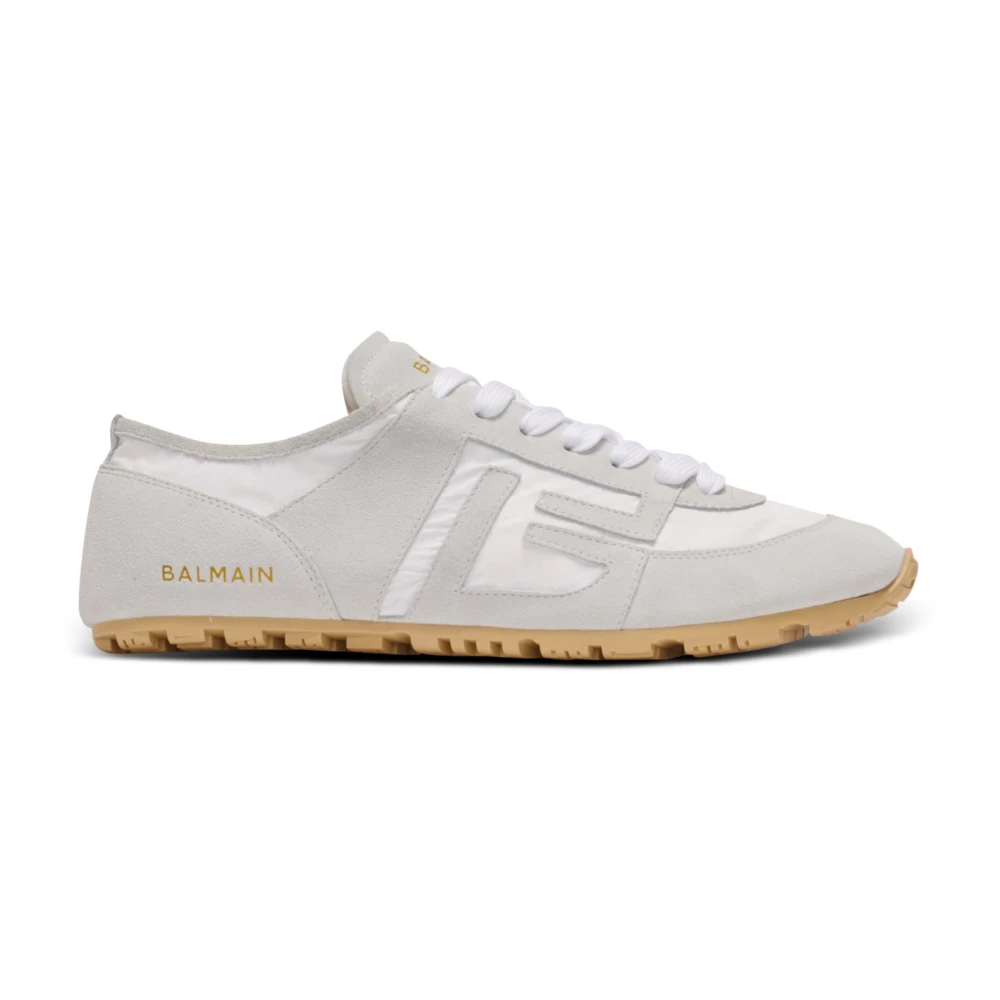 Balmain White Racer 45 Trainers - Female - Sneakers - 5 Uk - Shoes