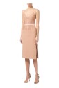 robe-midi-en-crepe-et-tulle