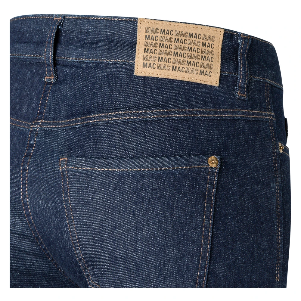 MAC Wijde Stretch Denim Jeans Blue Dames