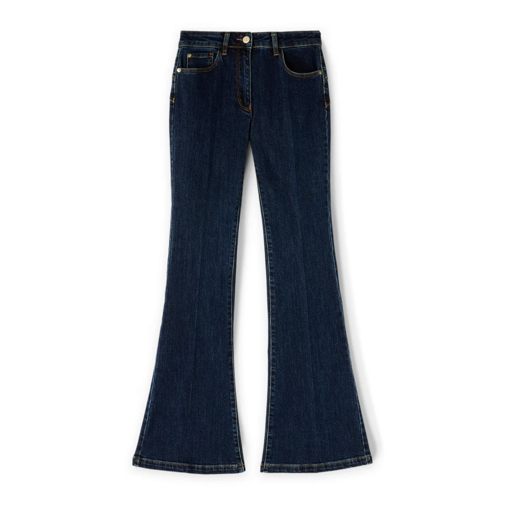 Motivi Donna Blu - Jeans Flare Elle - Jeans - Xl