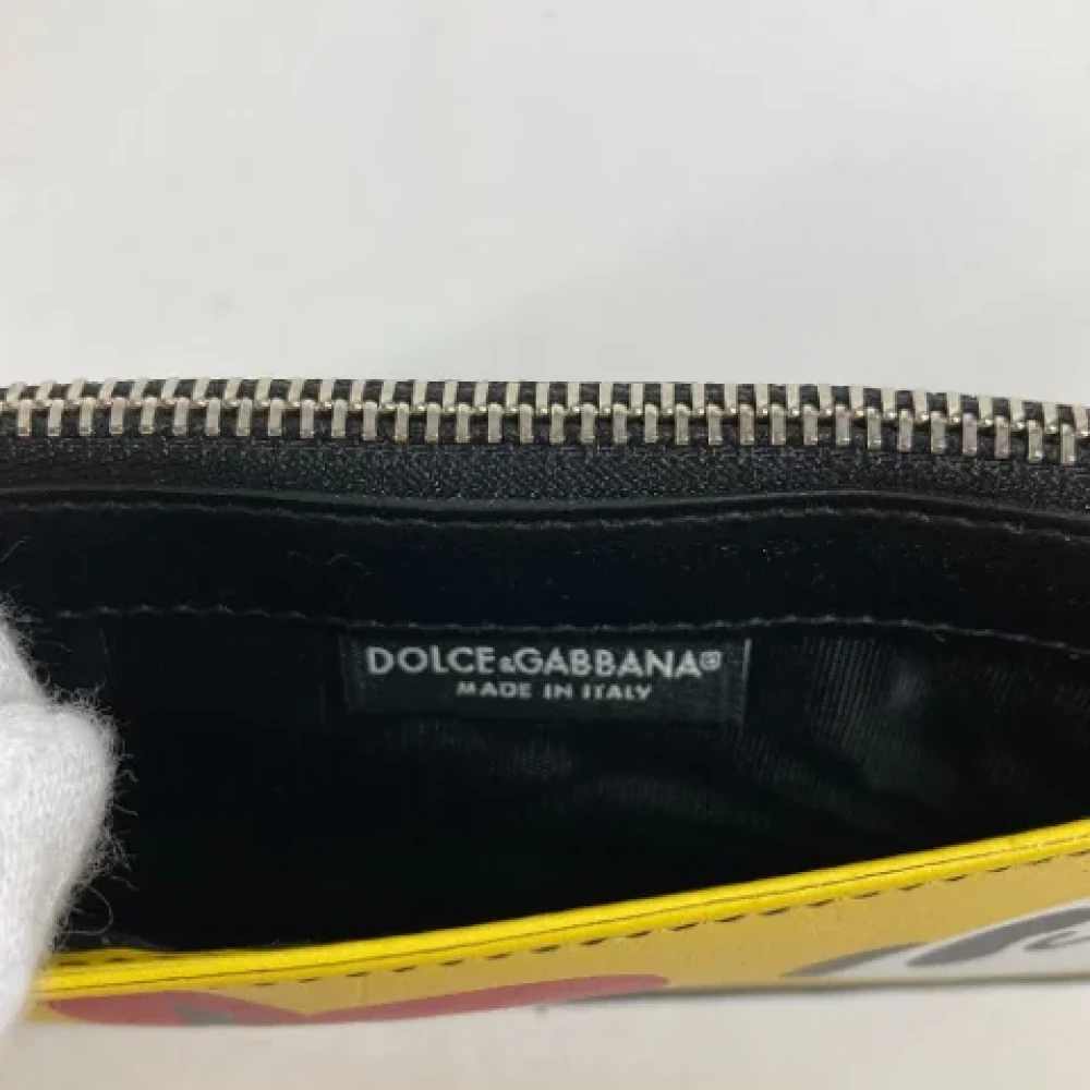Dolce & Gabbana Pre-owned Leather wallets Multicolor Heren