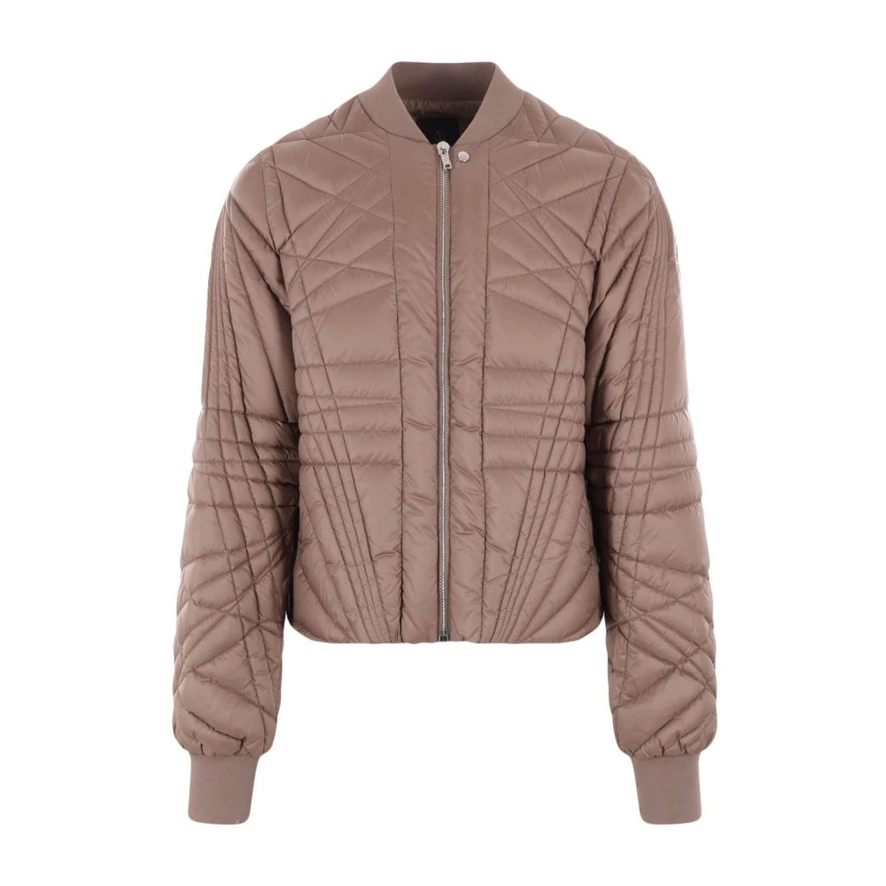Moncler Megapenta Gewatteerde Bomberjack Beige Heren