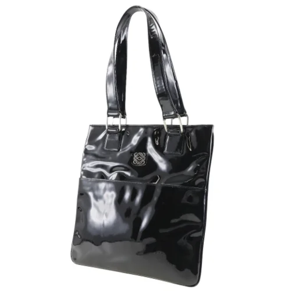 Loewe Pre-owned Leather shoulder-bags Black Dames