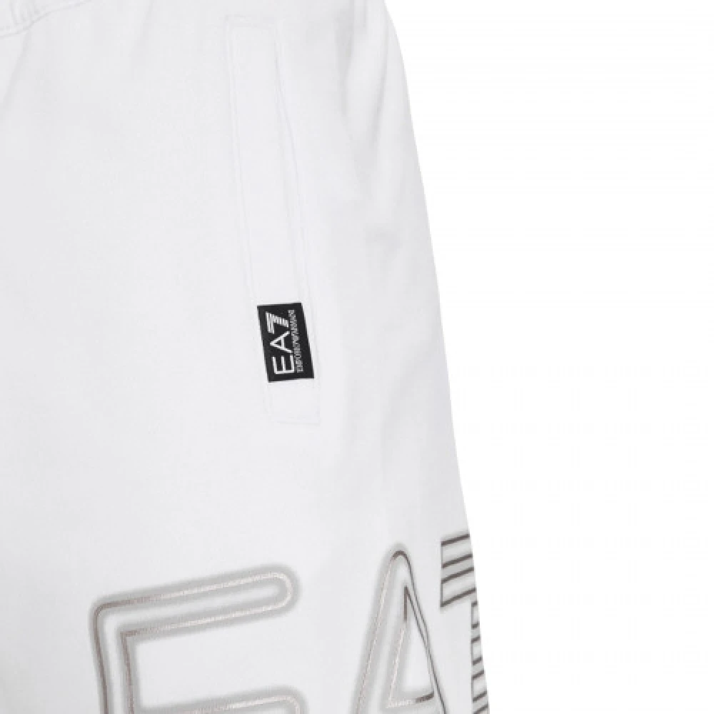 Emporio Armani EA7 Witte 3Dps76 Pjshz Shorts White Heren