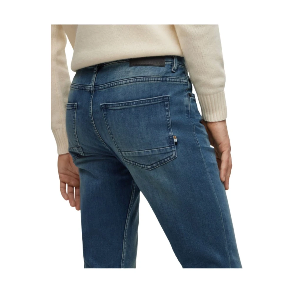 Boss Delano Jeans Stijlvolle Denim Collectie Blue Heren