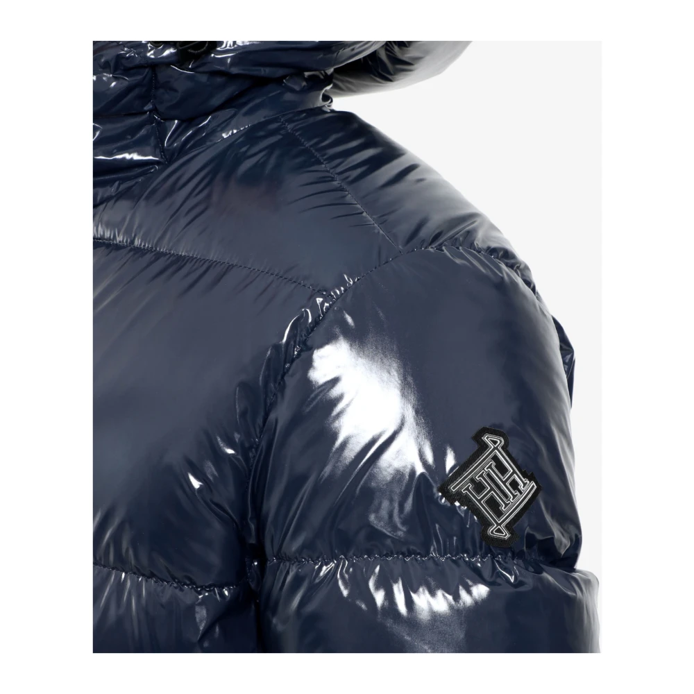 Herno Donzen Jas met Capuchon Blue Heren