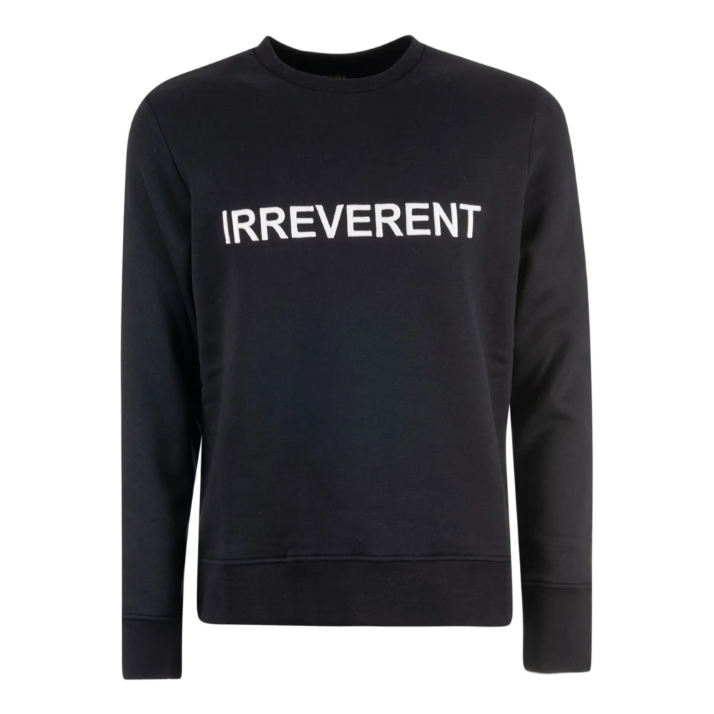 N21 Zwarte Sweatshirt voor een stijlvolle look Black Heren