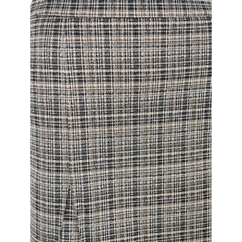 Liu Jo A-lijn Mini Rok Gray Dames