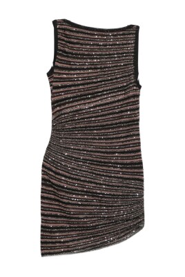 robe-chic-marron-et-noir