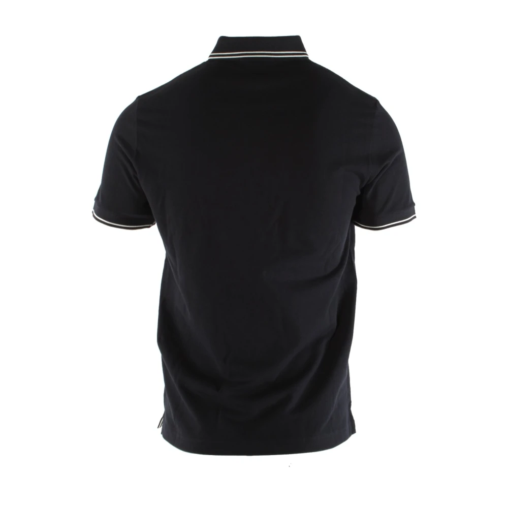 Stone Island Slim Fit Blauwe Polo Shirt Blue Heren