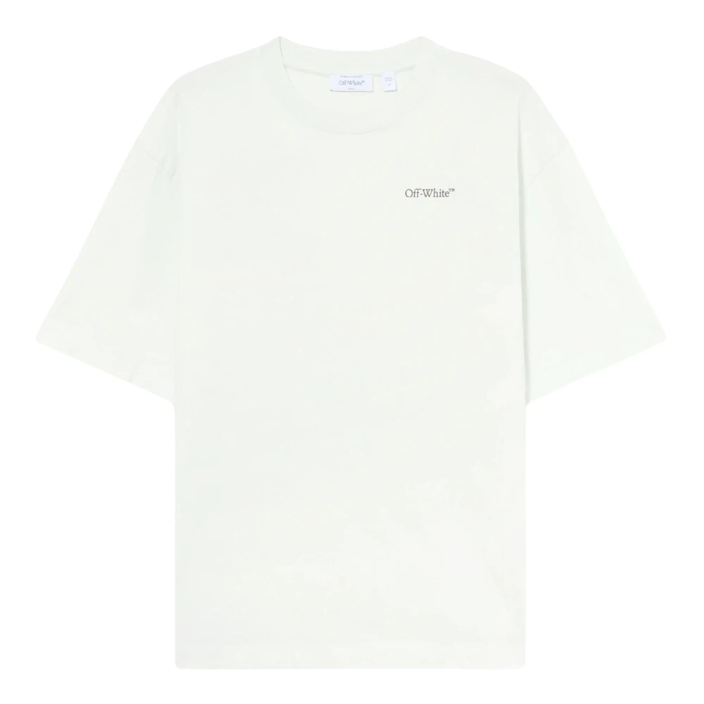 Off White Men's Green Half Arrow Skate T-Shirt - T-Shirts - L - Tops
