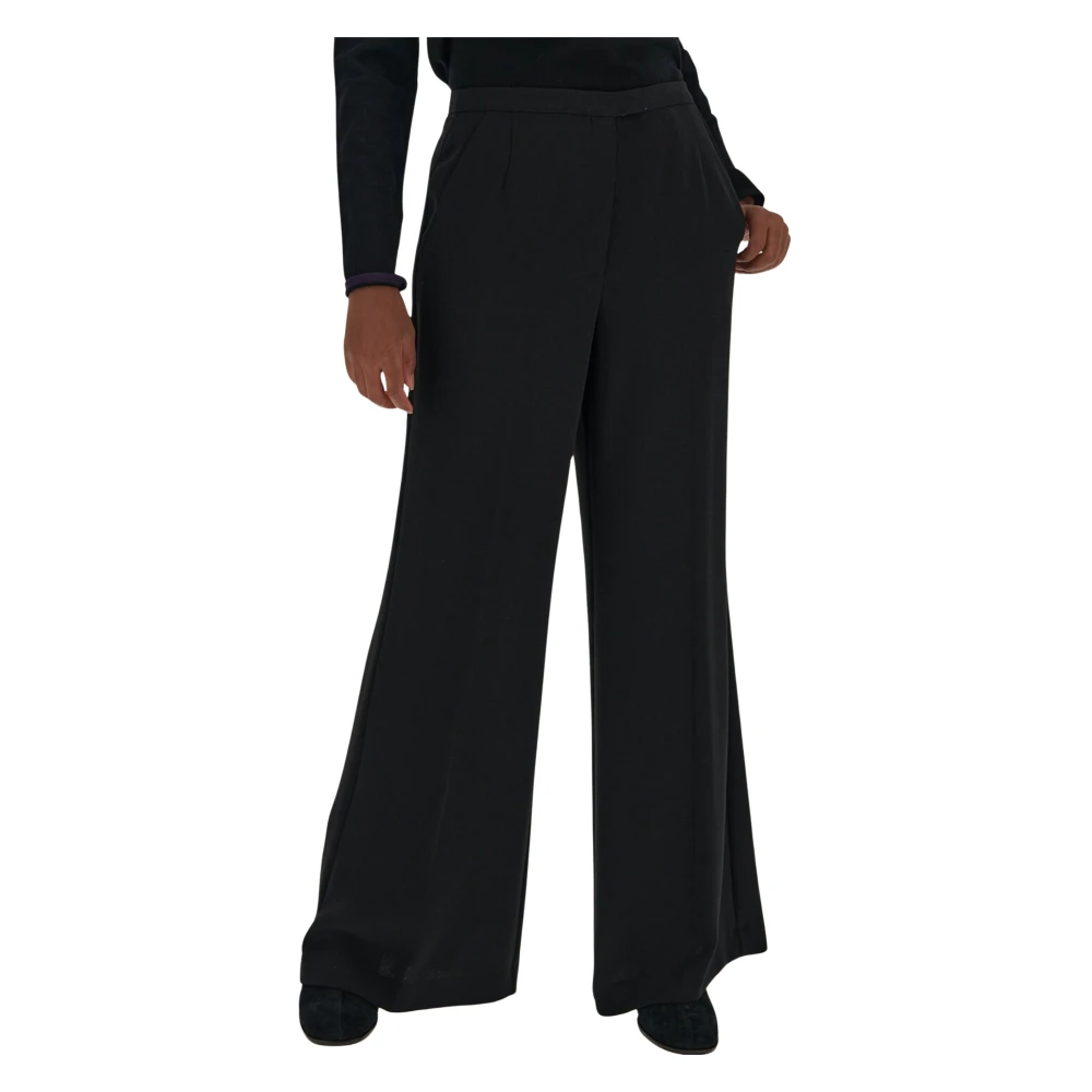 Maliparmi Zwarte Broek voor Vrouwen Black Dames