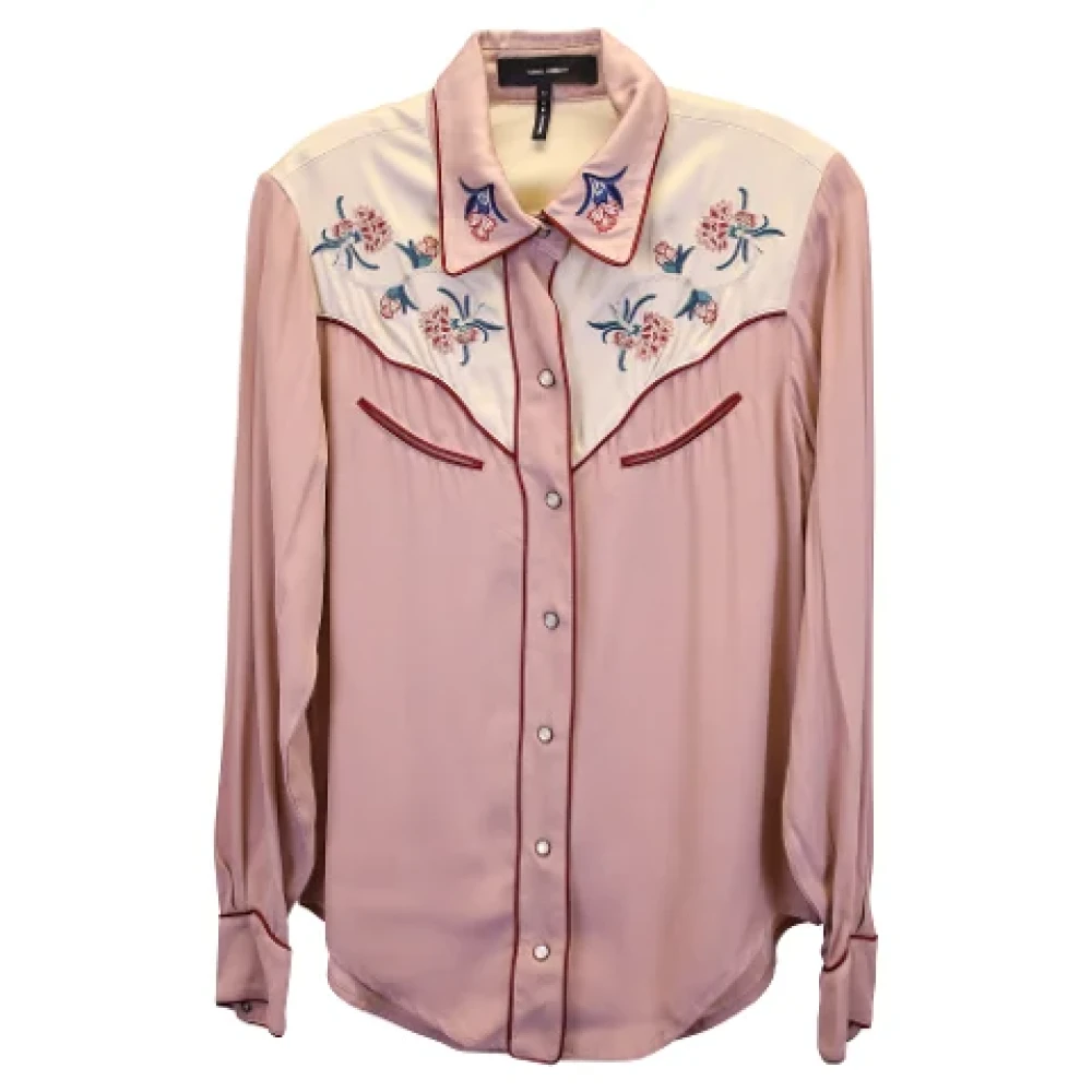 Isabel Marant Pre-owned Fabric tops Pink Dames