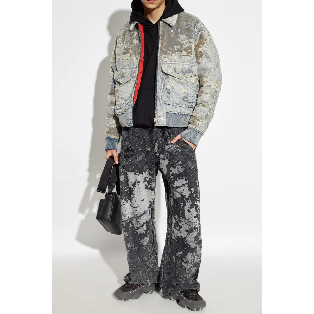 Diesel Denim jack D-Muddy-Fsf Blue Heren