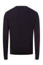 pull-en-tricot-bleu-avec-motif-texture