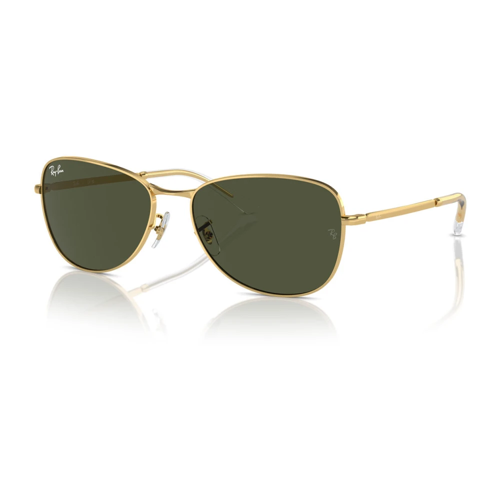 Ray-Ban Unisex Yellow Sunglasses, 59 Mm, Aviator Sunglasses