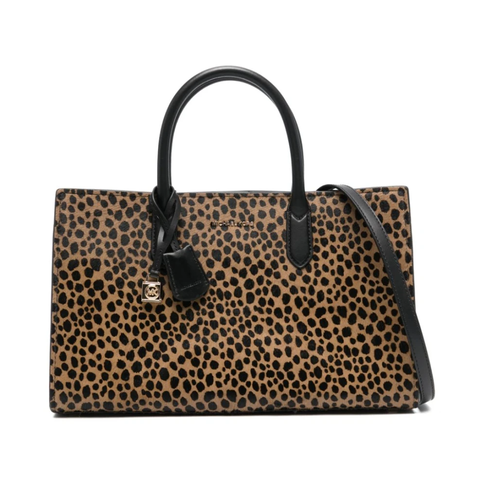 Michael Kors Multikleur Schoudertas met Magnetische Sluiting Multicolor Dames