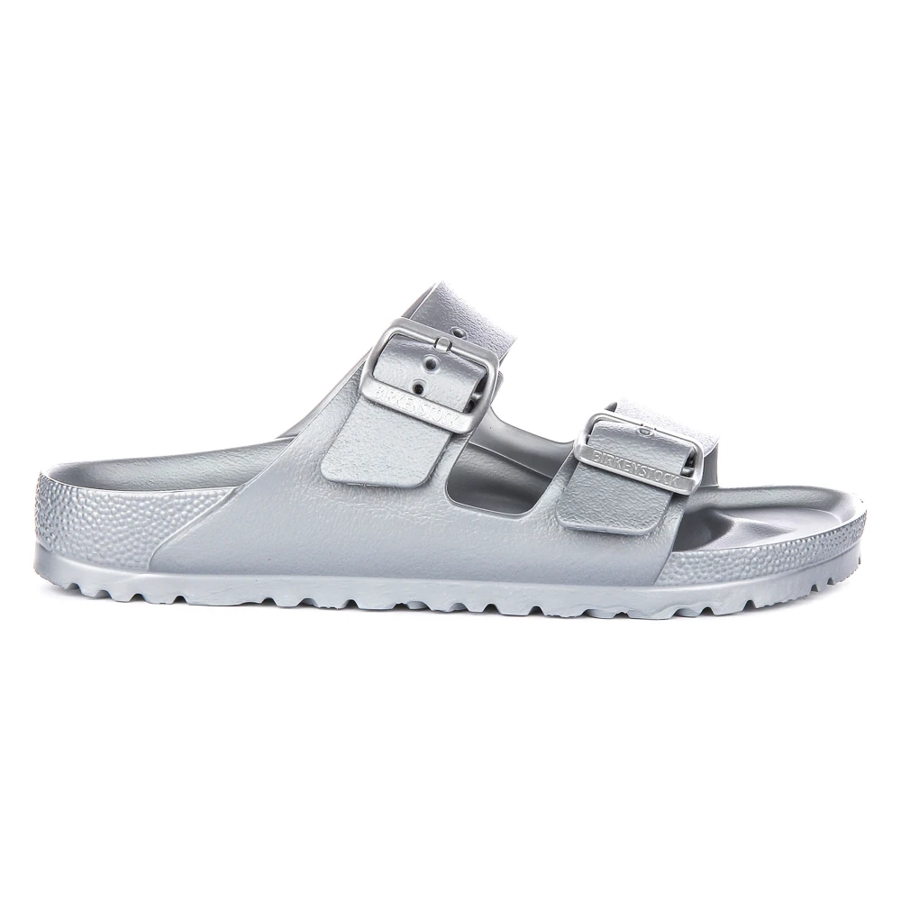 Birkenstock Men's Gray Sliders, 7 Uk, Arizona Eva Narrow Fit