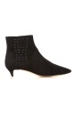 bottines-en-daim-noir-bout-pointu-talon-bas