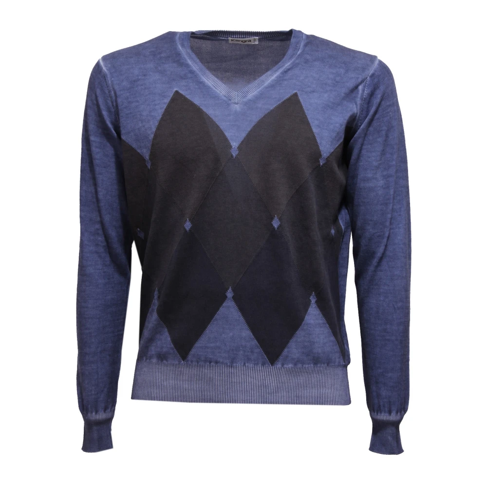 Knitwear > V-neck Knitwear - - Kangra - Modalova