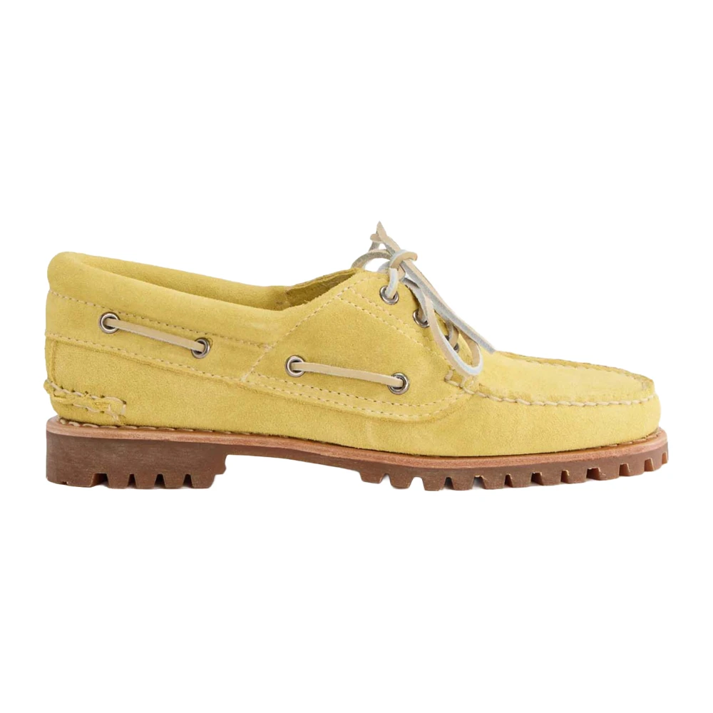 Timberland Women's Yellow Boat Shoes, 6 Uk, Authentic Boat Shoe