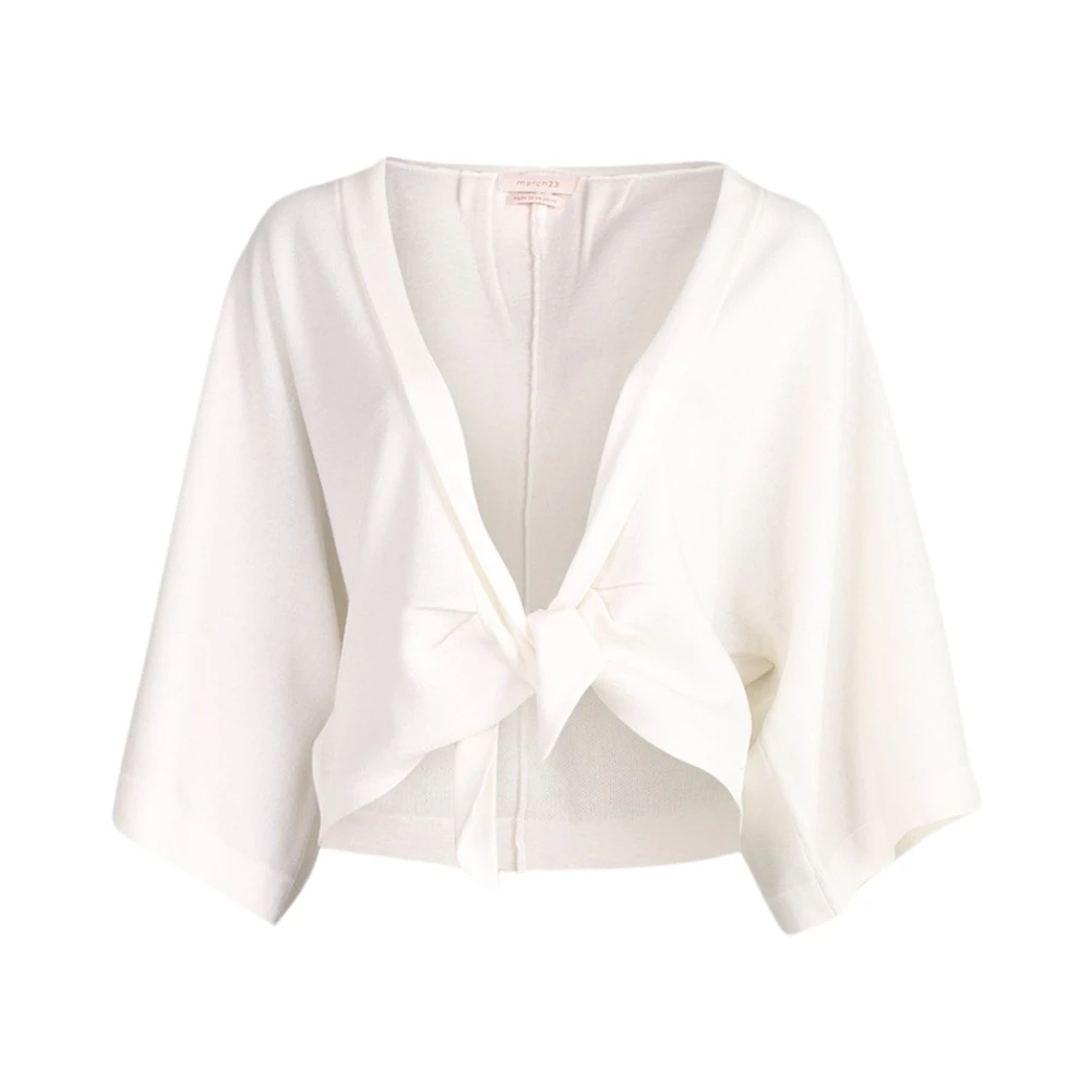 March23 Elegante Bora Kimono White Dames