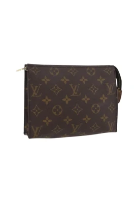 Pre-owned Monogram Canvas Pouch