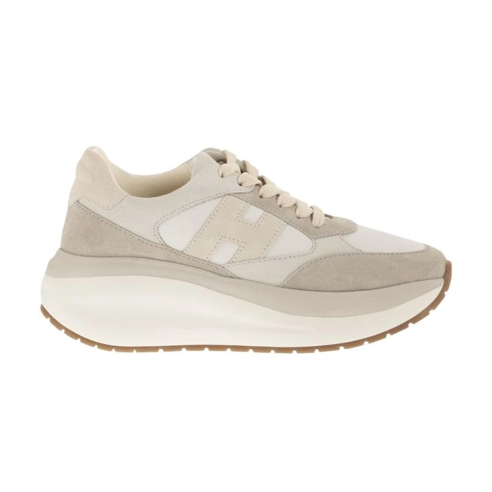 Hogan Interactive Sneakers Dames Schoenen Beige