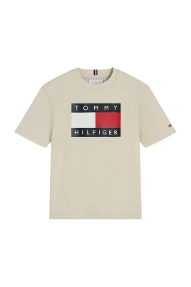 Flag Logotyp Jersey Crew Neck T-Shirt