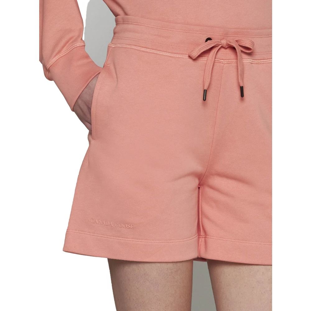 Canada Goose Shorts voor buitenavonturen Pink Dames