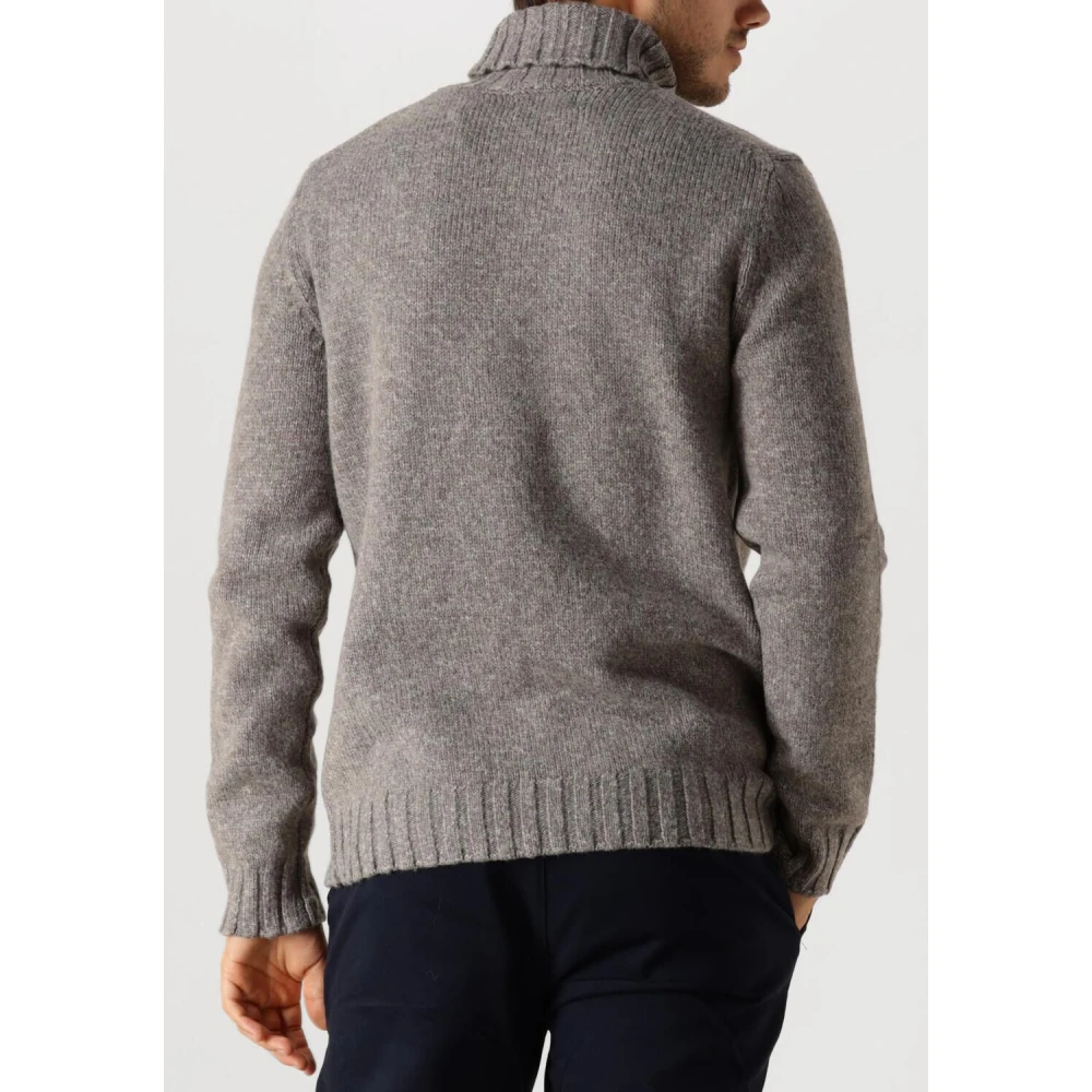 Dstrezzed Heren Turtleneck Sweaters & Vests Gray Heren