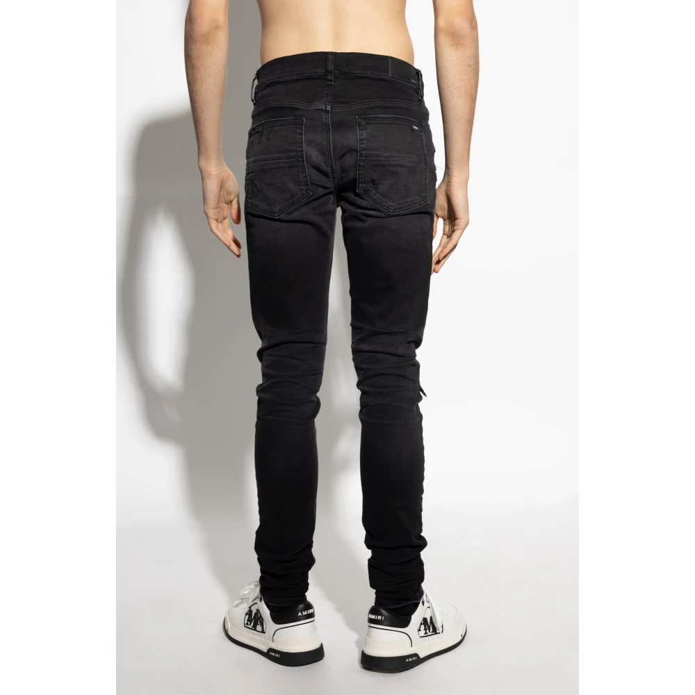 Amiri Jeans met vintage-effect Black Heren