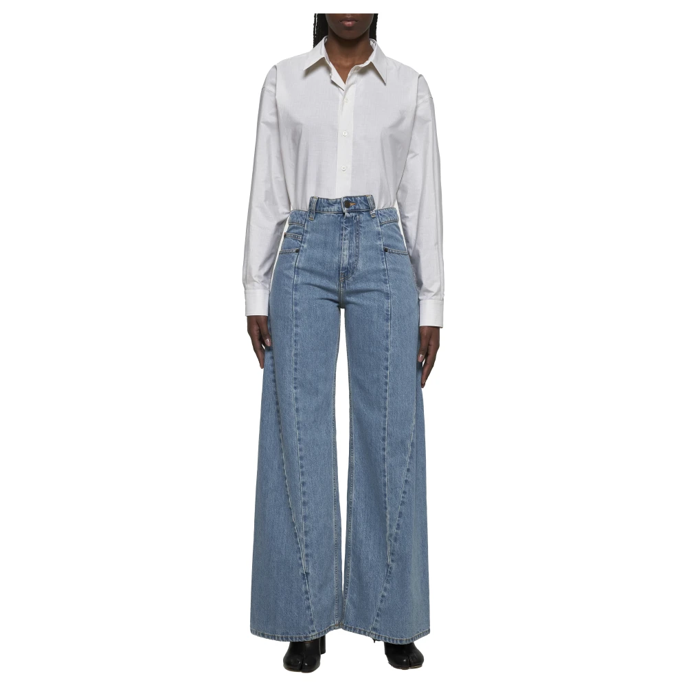 MM6 Maison Margiela Shirt White Dames