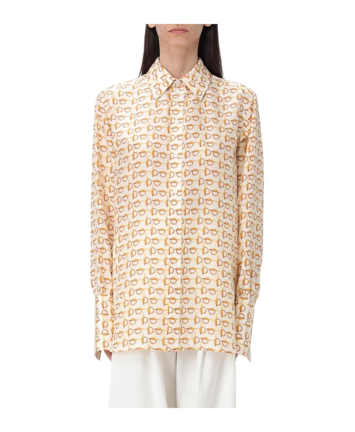chemise-en-soie-doree-style-classique