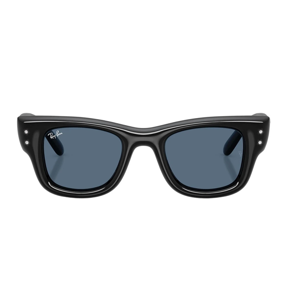 Ray-Ban Unisex Sunglass Wayfarer Puffer Crystal Edition - Frame color: Black, Lens color: Dark Blue - Image 4