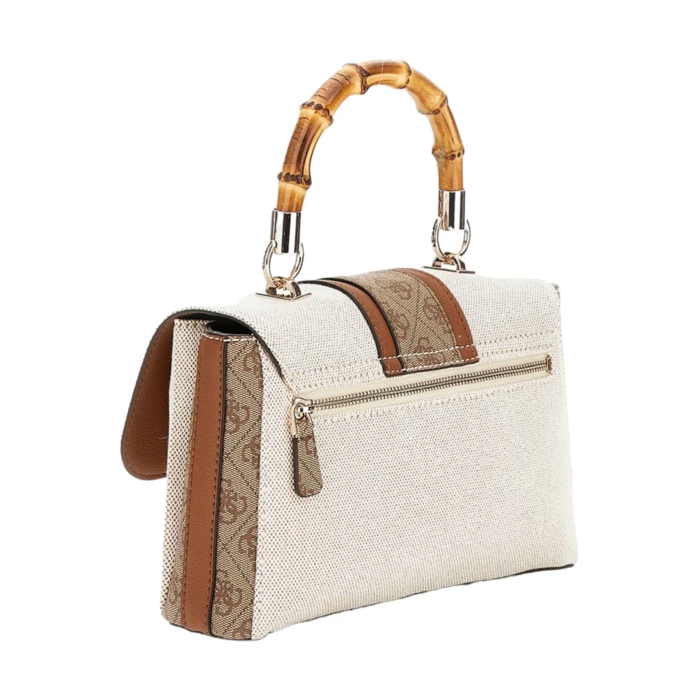 Guess Handtas Stijlvolle Mode Accessoire Vrouwen Beige Dames