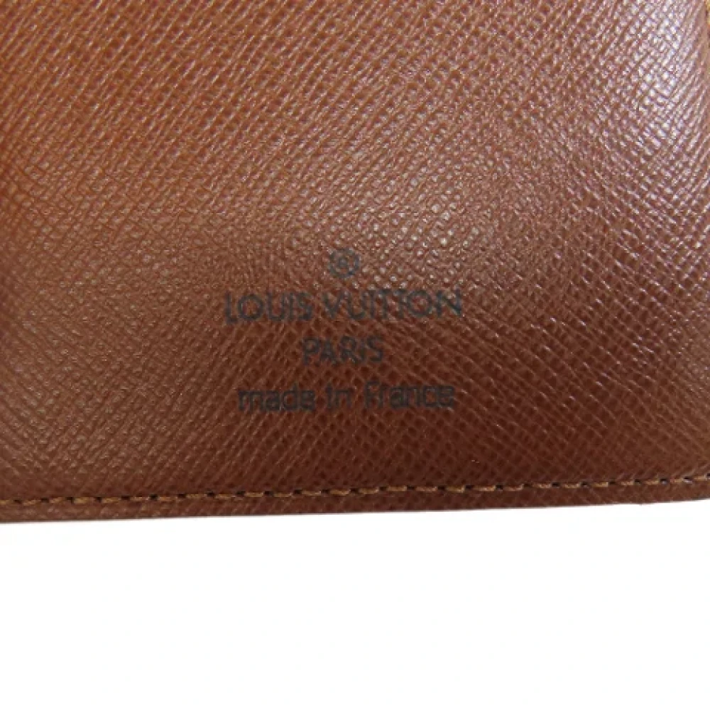 Louis Vuitton Vintage Pre-owned Canvas wallets Brown Heren